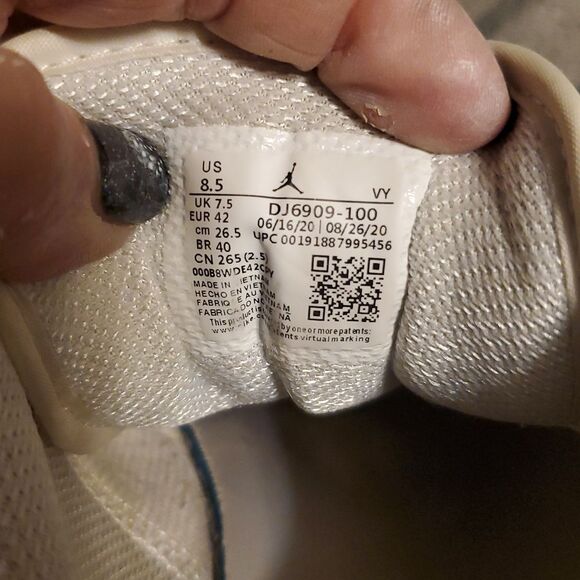 Jordan 1 Low To My First Coach | DJ6909-100 | EU 42 US 8.5 - Picture 8 of 8